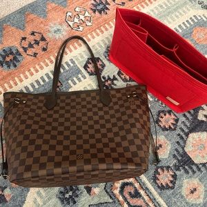 Classic Louie Vuitton NeverFull MM Tote